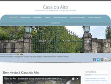Tablet Screenshot of casadoalto.com